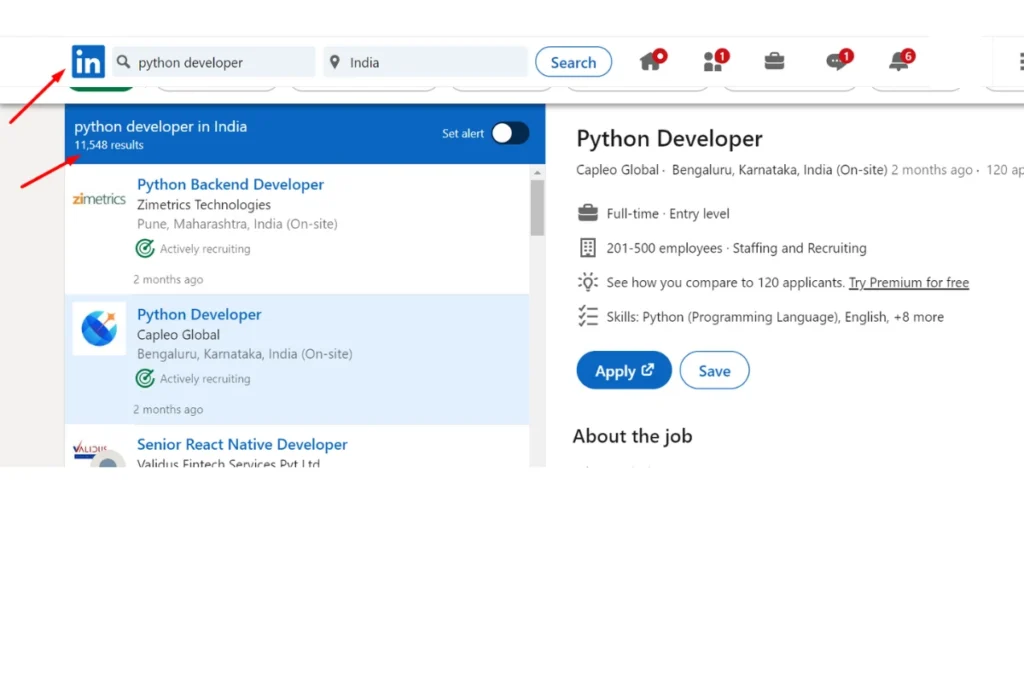 Python Linkedin salary - PG-Tech Pvt. LTD.